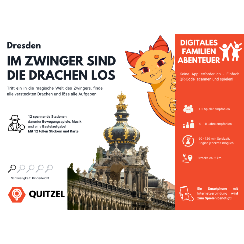 Dresden - Im Zwinger sind die Drachen los!