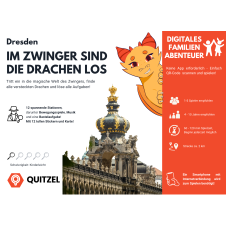 Dresden - Im Zwinger sind die Drachen los!